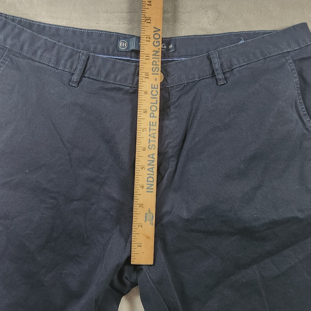 Fish Hippie Khaki Balao Shorts Navy Stretch Chinos Hiking Camping Mens Size 36 - Picture 3 of 7